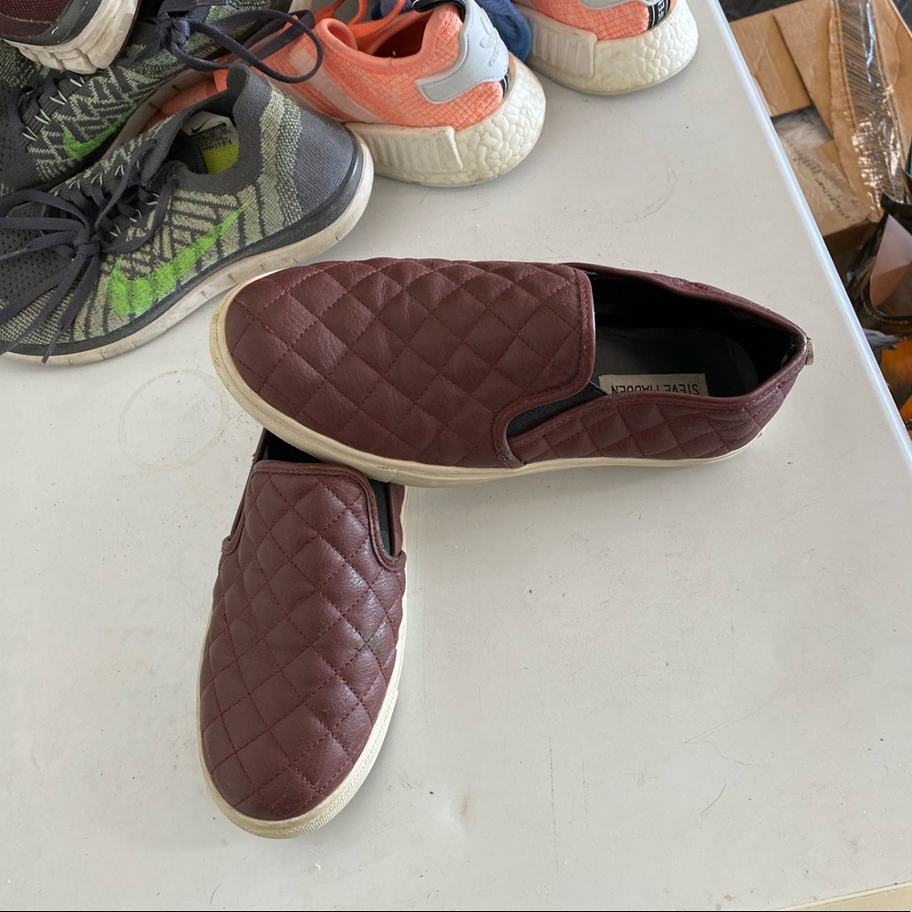 Steve Madden Quilted Slip Ons